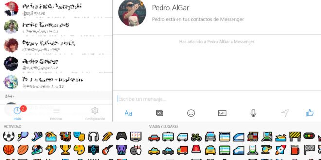 Messenger para Windows 10 se actualiza con mejoras en su diseño