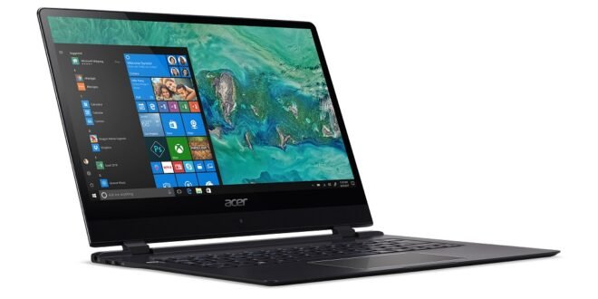 Acer presenta su nuevo Swift 7, el portatil mas fino del mundo con conectividad 4G / LTE