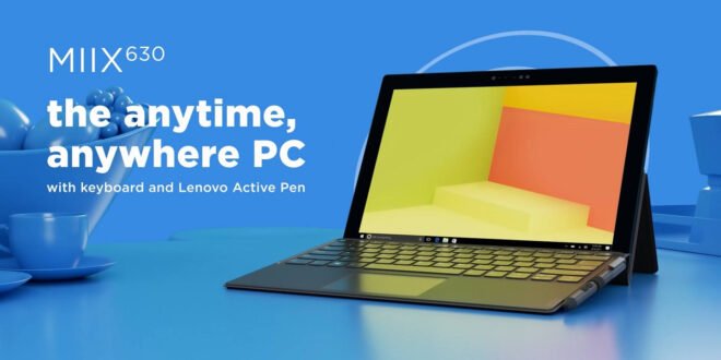Lenovo presenta el Miix 630, un 2 en 1 con procesador Qualcomm Snapdragon 835