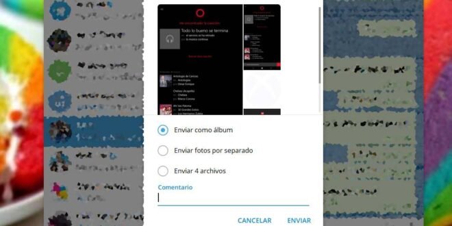 Telegram Desktop se actualiza en Windows 10 con Fotos agrupadas