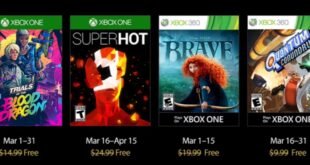 Estos son los Games With Gold del mes de Marzo