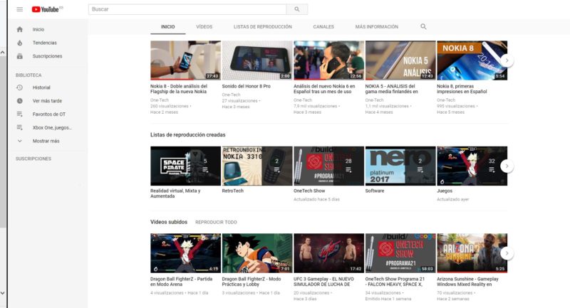 Presentamos OneTech, el nuevo canal unificado de Youtube