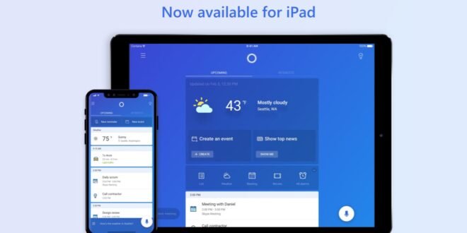 Cortana ya está disponible para instalar en iPad