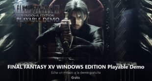 Ya puedes probar la demo de Final Fintasy XV Windows Edition