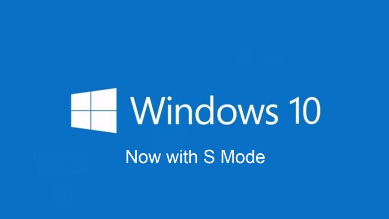 windows 10 modo s