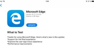 Microsoft Edge Beta se actualiza en iOS añadiendo soporte para iPad