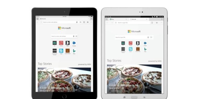 Microsoft Edge ya disponible para todos en iPads y tablets Android
