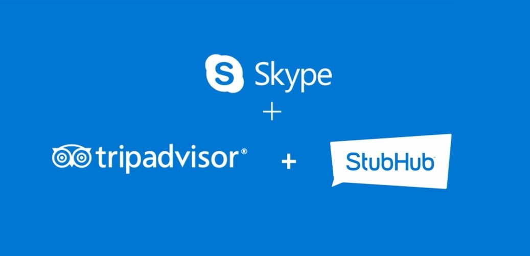 skype tripadvisor stubhub