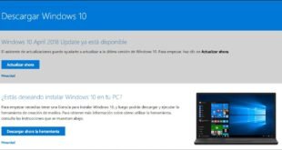 Descarga ya las ISOs oficiales de Windows 10 April 2018 Update con este truco