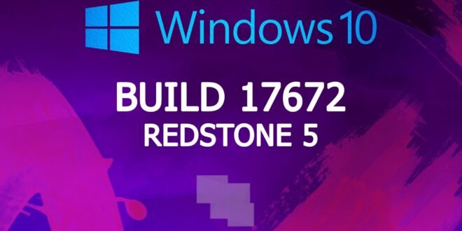 Build 17672 de Windows 10 Insider Preview (Redstone 5), ya disponible en los anillos rápido y Skip Ahead