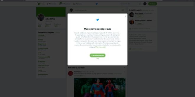 Twitter recomienda cambiar la contraseña a todos los usuarios debido a un fallo de seguridad