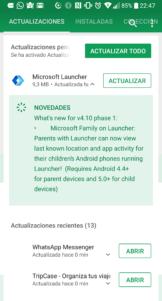 La beta de Microsoft Launcher para Android ya permite a los padres saber que están haciendo sus hijos