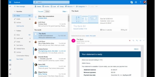 Microsoft anuncia nuevas funciones para Outlook y Calendario