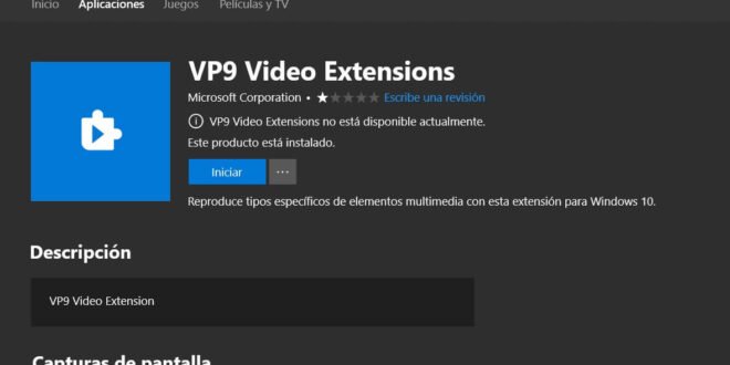 vp9 extension