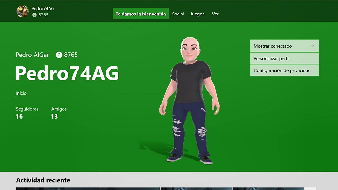 Xbox lanza una nueva Build Alpha y aclara donde podemos ver los nuevos avatares