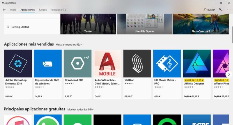 La nueva versión de Microsoft Store no soporta Windows 10 Mobile
