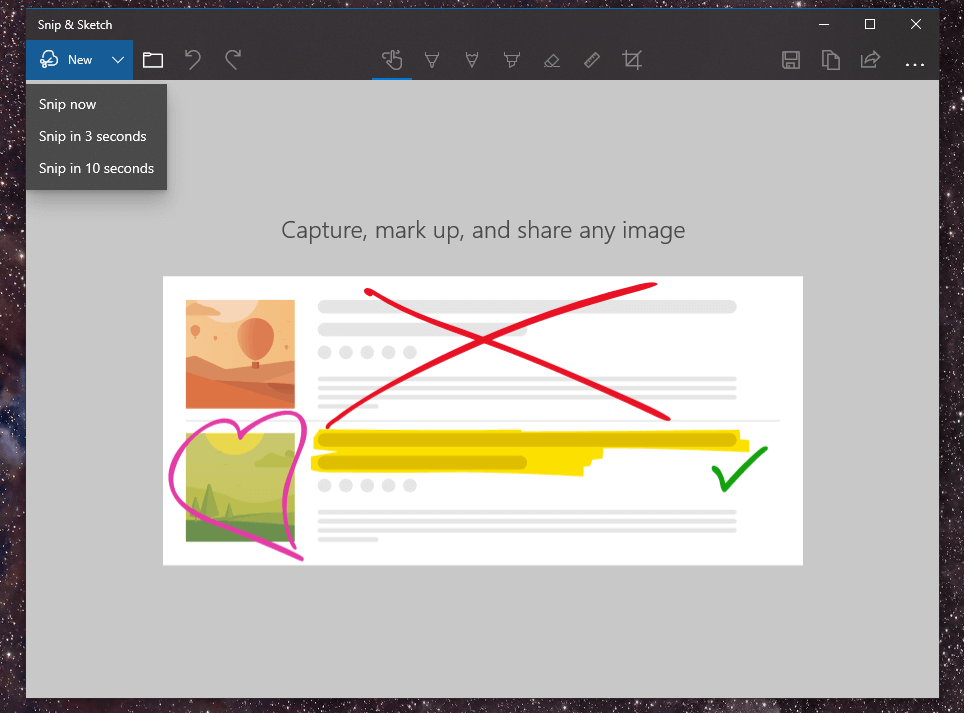 download snip and sketch without store