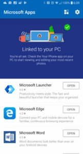 Microsoft Apps para Android se actualiza añadiendo Your Phone
