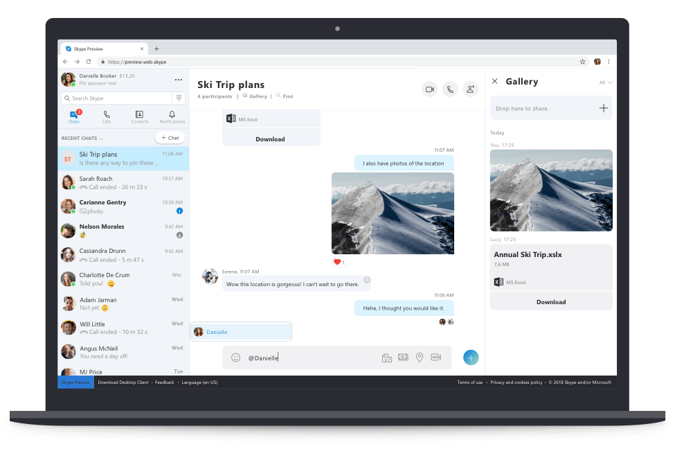 Ya puedes probar el nuevo Skype en su versión Web