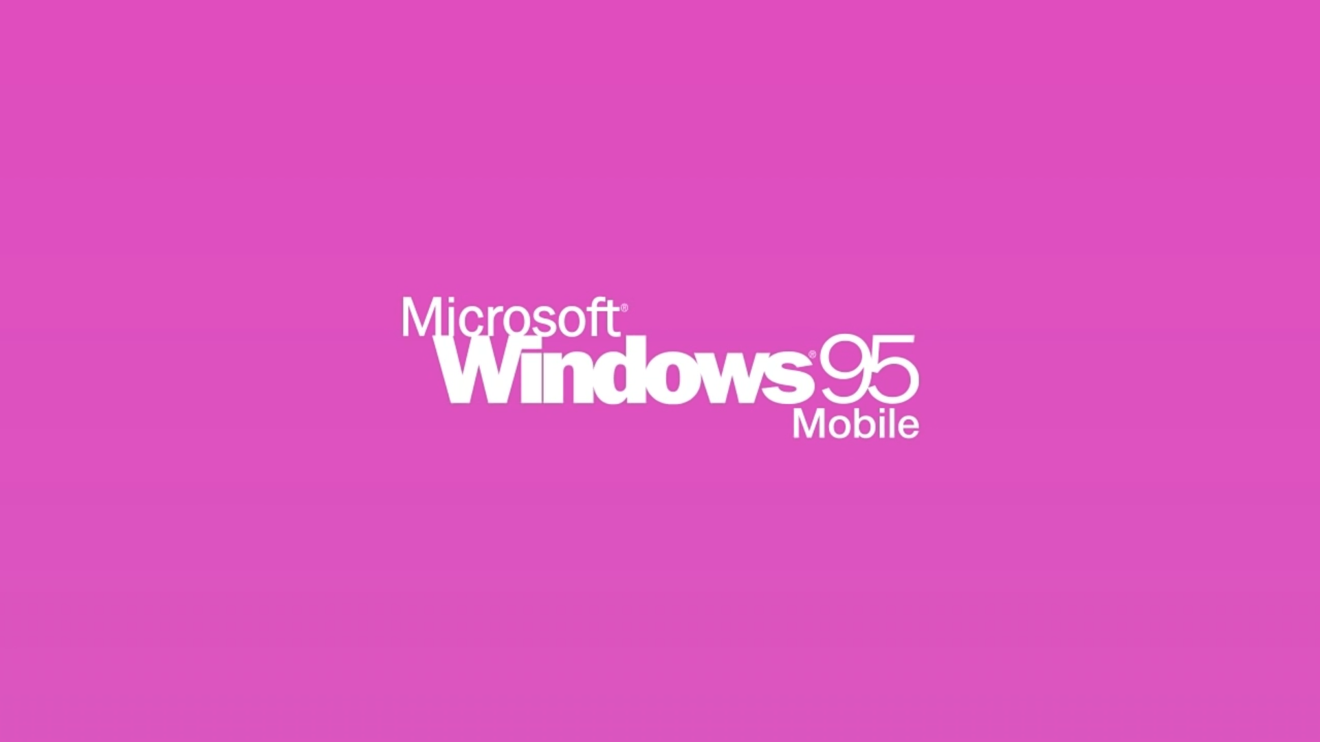 Existió una versión Mobile de Windows 95, aunque parezca mentira
