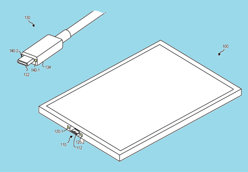 Microsoft patenta un conector USB tipo C magnético