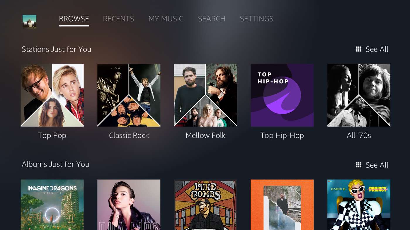 Amazon Music ya tiene su aplicación en Xbox One