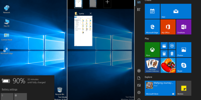 Este sería el demo (casi) definitivo de Windows 10 ARM64 en un Lumia 950 XL