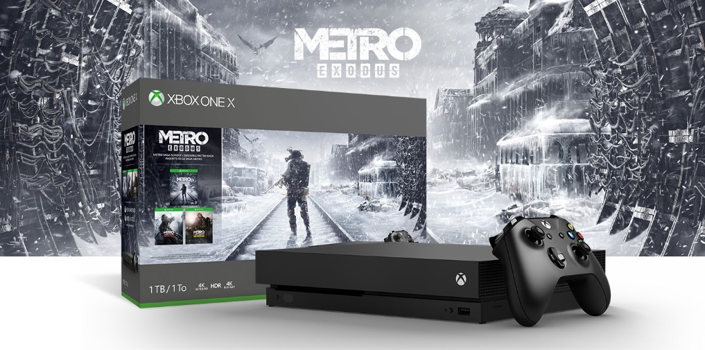 Nueva edición Xbox One X Saga Metro ya en reserva