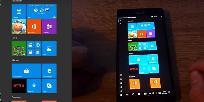 Windows 10 ARM en un Lumia 950 XL se muestra en un video de 15 minutos