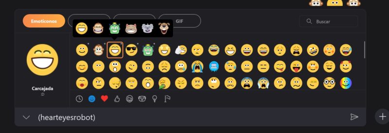 Skype Insider añade Emoticonos personalizados