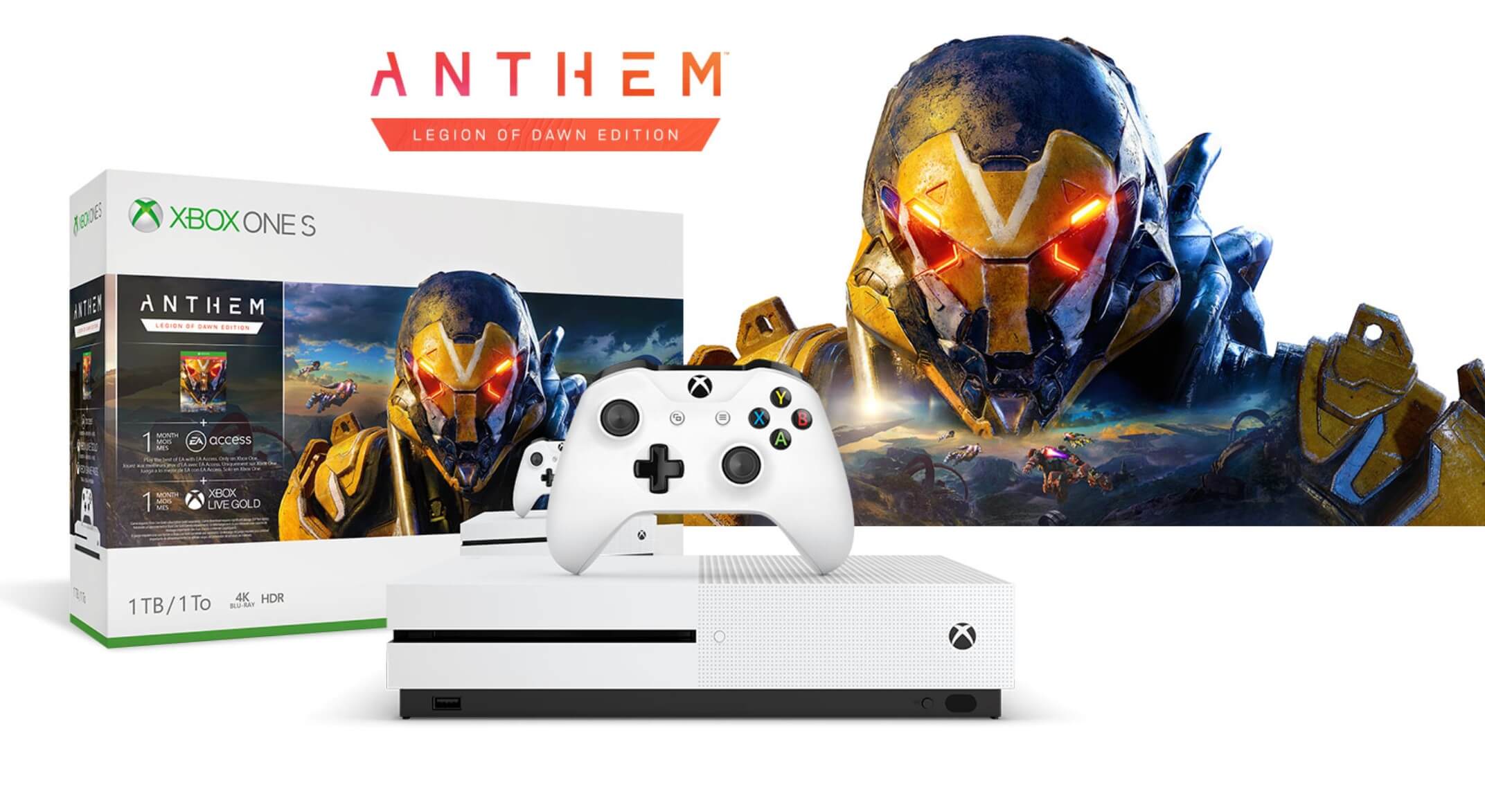 Nuevos packs Xbox One S con Anthem o The Division 2