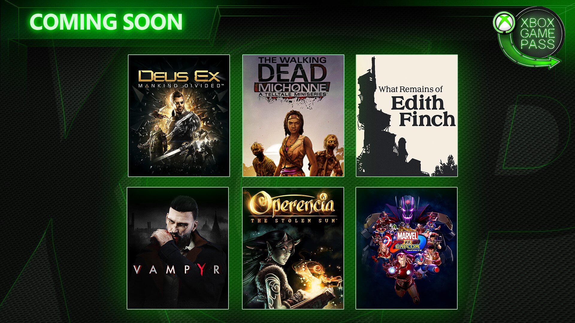 Deus Ex: Mankind Divided y otros juegos se añaden a Xbox Game Pass