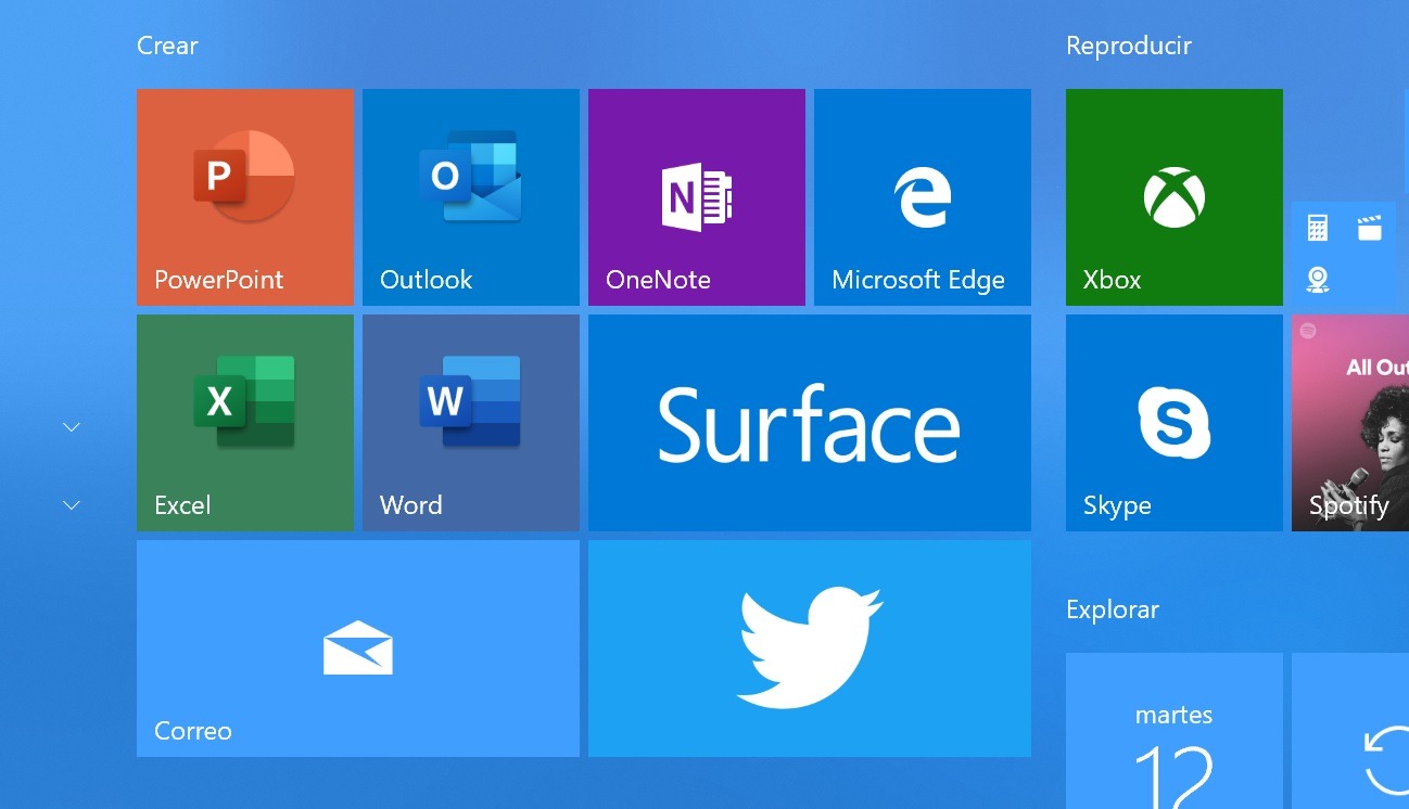 Los nuevos iconos de Office llegan a Windows 10
