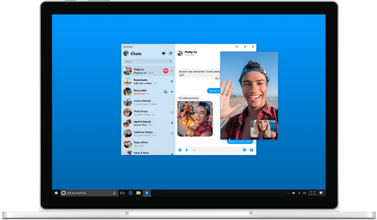 Messenger Beta para Windows 10 añade configuración de llamadas