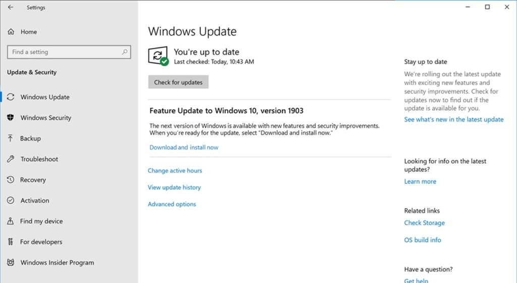 Windows 10 May 2019 Update acaba con las actualizaciones automáticas, o casi