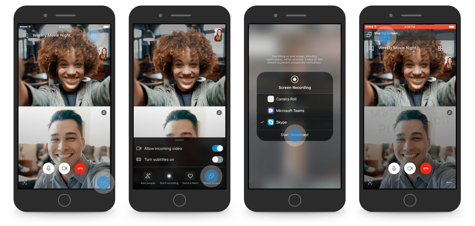 Skype ya permite compartir pantalla en tu móvil Android e iOS
