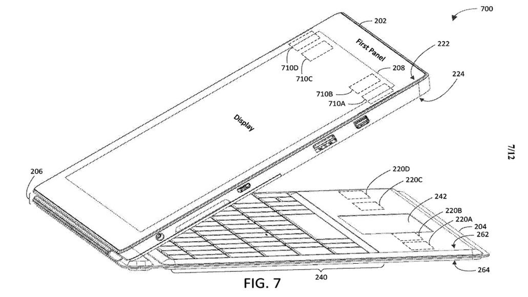 Microsoft presenta una patente con un nuevo diseño para Surface