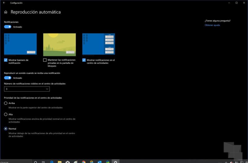 Windows 10 20H1 ofrecerá más personalización para las notificaciones