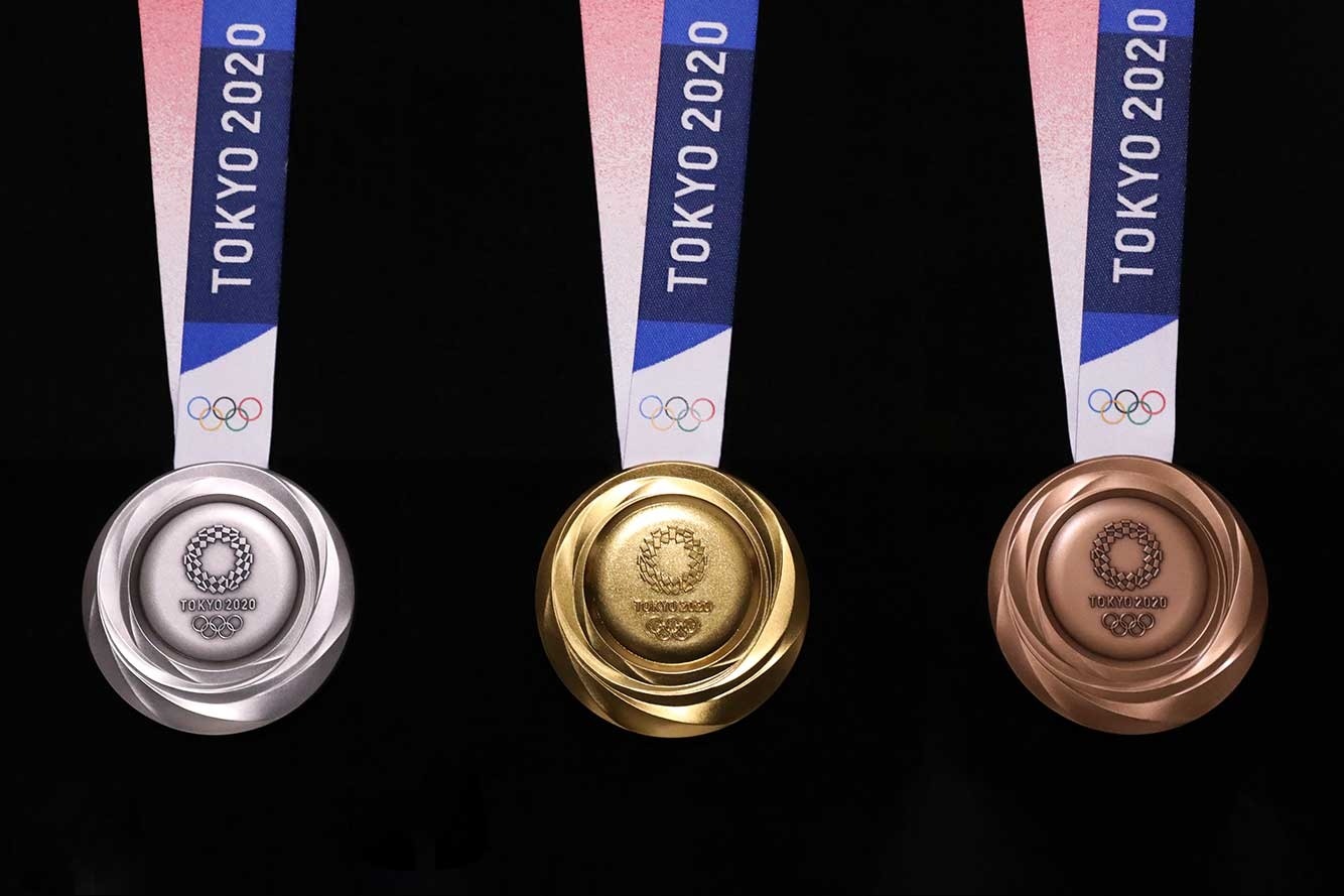 Así son las medallas hechas con móviles de las Olimpiadas de Tokio 2020