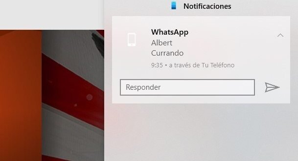 Responde a tus mensajes del móvil desde las notificaciones de Tu Teléfono