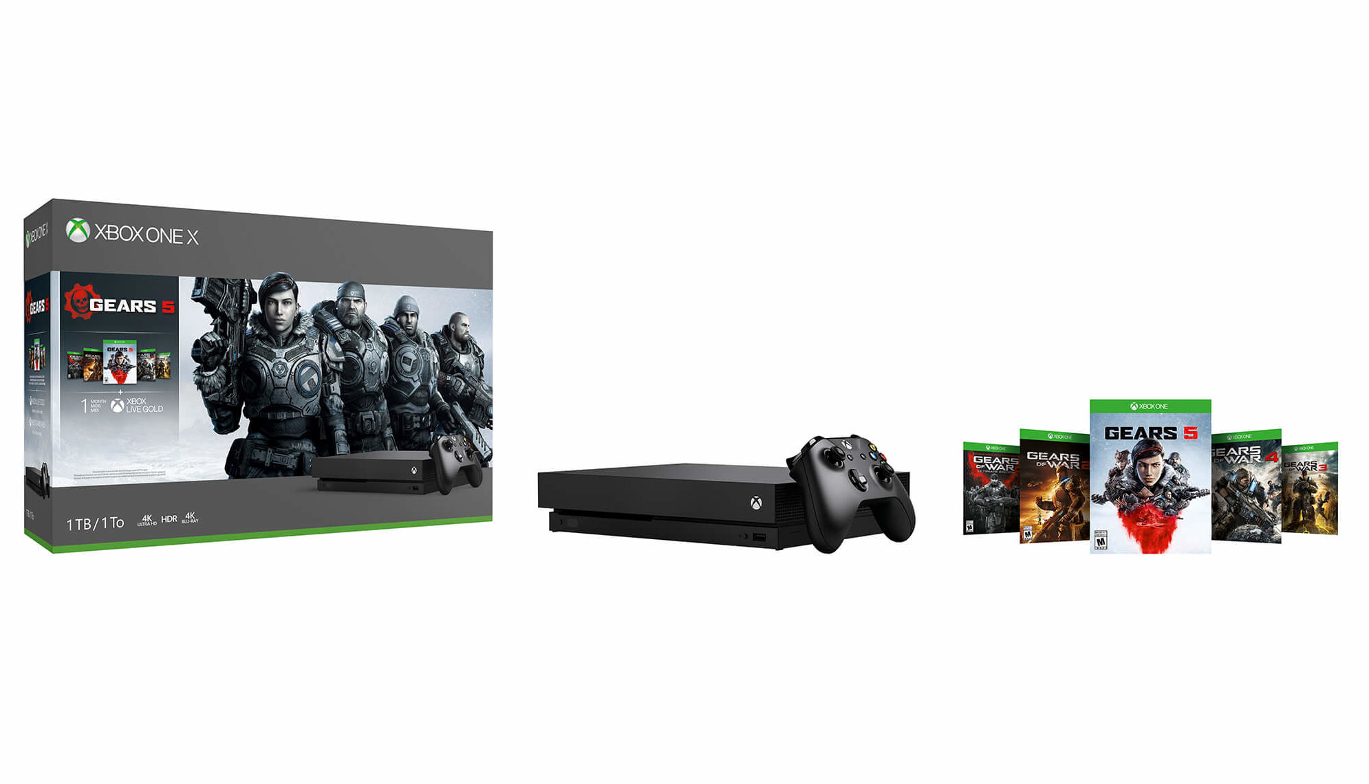 Xbox lanza ediciones limitadas de sus consolas dedicadas a Gears 5