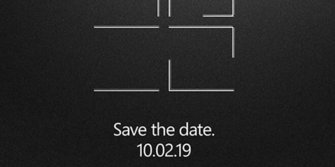 Microsoft anuncia un evento para el 2 de octubre dedicado al Hardware