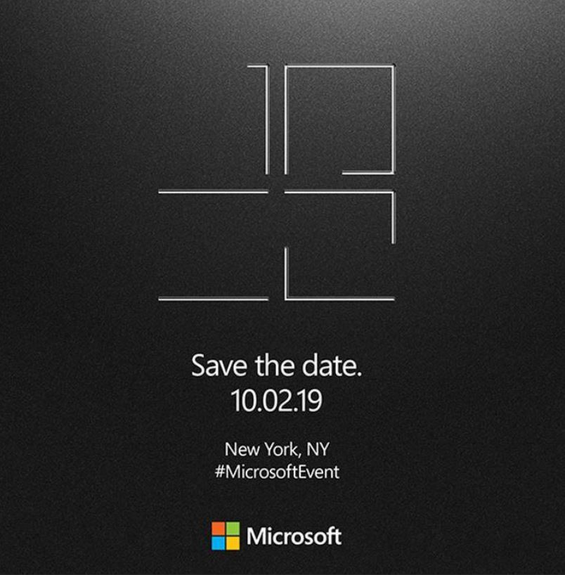 Microsoft anuncia un evento para el 2 de octubre dedicado al Hardware