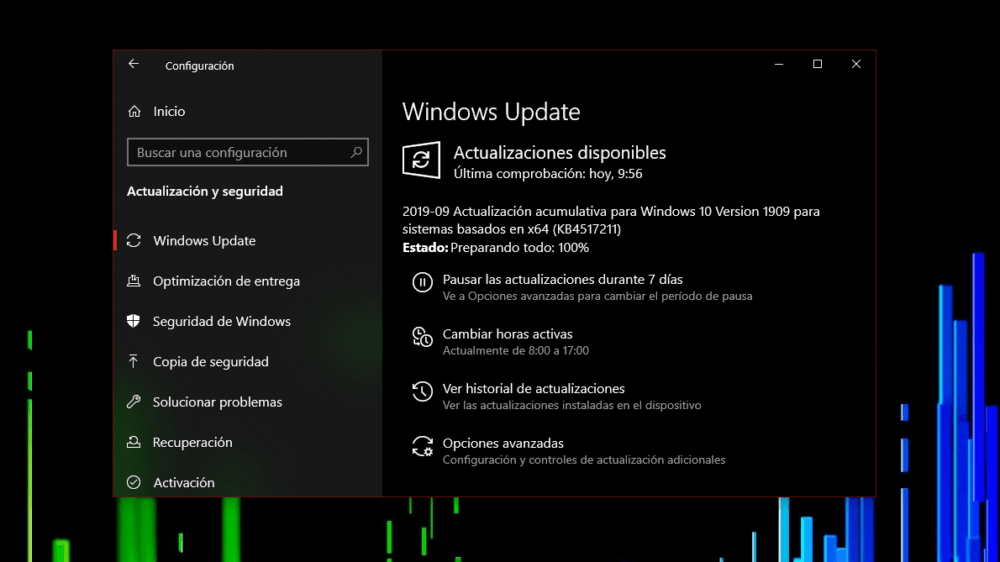 Una Nueva Acumulativa Se Lanza Para Windows 10 May 2019 Update 8060