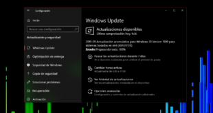 Nuevos problemas con la acumulativa Build 18362.387