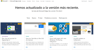 Microsoft Edge Dev presenta la Build 78.0.262.0 con muchas novedades