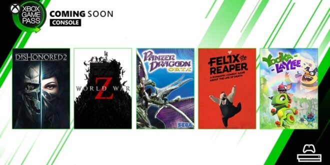 Seis nuevos juegos llegan a Xbox Game Pass para Consola