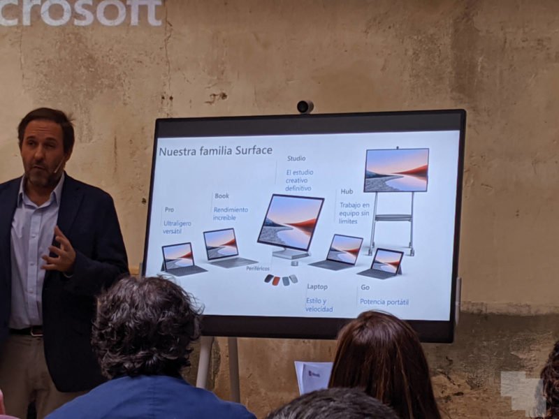 Microsoft presenta los nuevos Surface en España