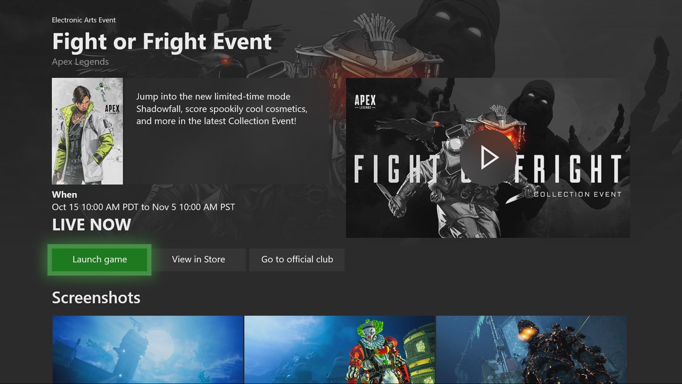 Xbox Events (Beta), nueva App para no perderte los eventos de tus juegos
