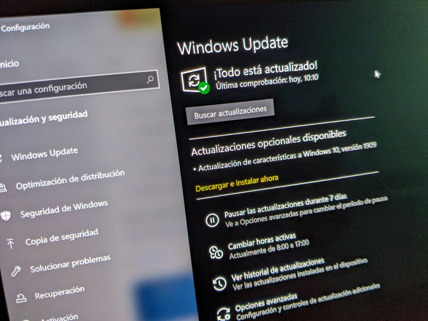 Windows 10 May 2020 Update ya tiene Build candidata